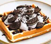 Nutella & Oreo Waffle