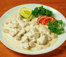 Creamy Chicken Plate