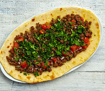 Meat (Lahme Bi Ajeen) Mankoushe