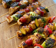 Brochette de poulet