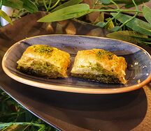 Турецкая баклава с фисташками