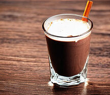 Cocoa on ice