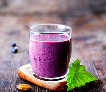 Great grape smoothie