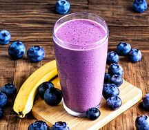 Blueberry & Banana Smoothie