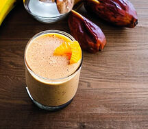 Banana Orange Date Smoothie