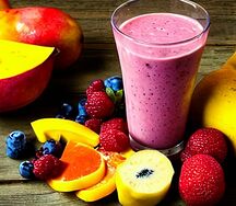 Fruit combo smoothie