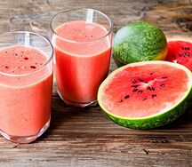 Orange & watermelon smoothie