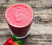 Banana & Strawberry Smoothie