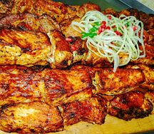 Шашлык из свинины на мангале