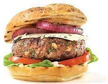 Hamburger au steak de boeuf