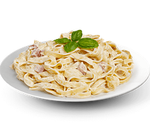 Tagliatelle au jambon de boeuf