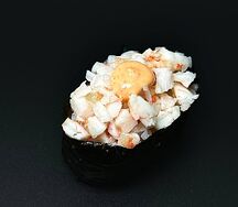 Гункан с креветкой