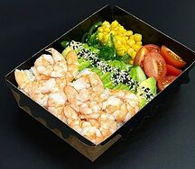 Poke с креветкой