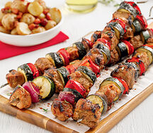 Brochettes de porc
