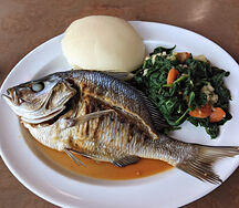 Nshima & fish