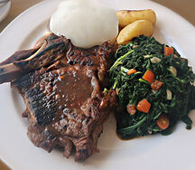 Nshima & t-bone