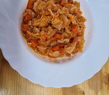 Тушеная капуста