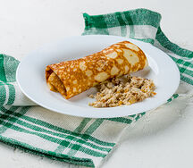 Блин с мясом 1 шт