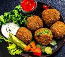 Falafel Medium Platter 