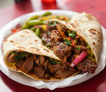 Beef shawarma