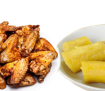 Bouillie de banane au poulet