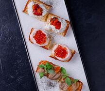 Мини бутерброды 