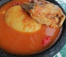 Soupe de poisson carpe