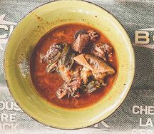 Soupe de viande de brousse