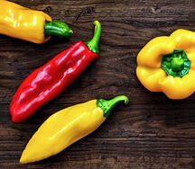 Yellow pepper & capsicum
