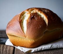 Freshly baked bread