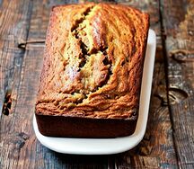 Toasted Banana Bread Slices