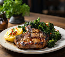 Pork Chops & Nshima