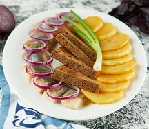 Селёдка с картошкой 