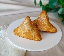 Самса с мясом и картофелем
