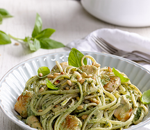Pesto chicken pasta