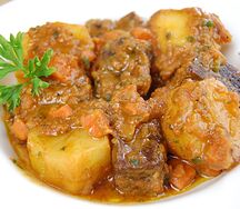 Ragoût de pommes de terre