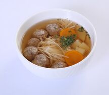Суп с фрикадельками