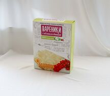Вареники свежемороженые с яблоком и вишней полуфабрикат