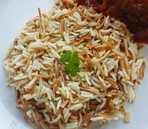 Riz au vermicelle