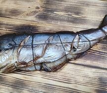 Пангас горячего копчения