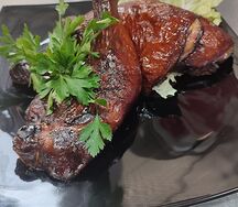 Куриный окорочок горячего копчения