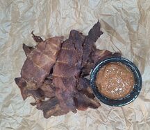 Джерки свиные острые копченые