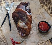 Рулька горячего копчения XL