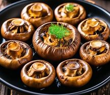 Шампиньоны на углях