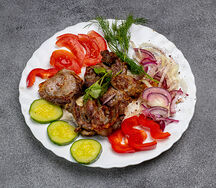 Шашлык из мякоти баранины