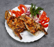 Цыплёнок табака на углях