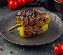 Болгарский перец на углях