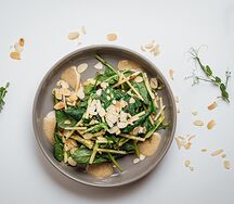 Салат с зелёными яблоками