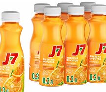 Сок J7 апельсиновый с мякотью