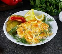 Куриное филе, запеченное под сыром